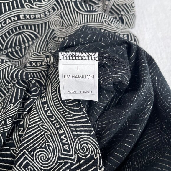 Tim Hamilton Seth Price American Express Graphic Print Short Sleeve Tee Unisex L - Picture 5 of 10